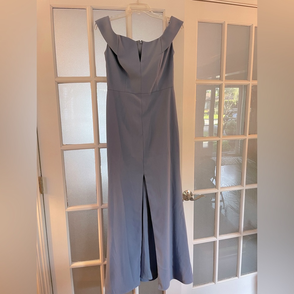 Periwinkle brisdesmaid dress